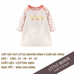 Little Maven-Váy 3 chú gà con 5T