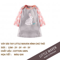Váy thỏ ghi Little Maven