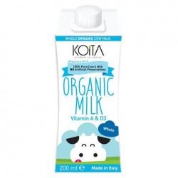 Sữa tươi hữu cơ Koita nguyên kem 200ml (sữa bò)