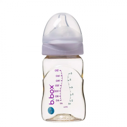 Bbox - Bình sữa PPSU cho bé 180ml màu tím pastel