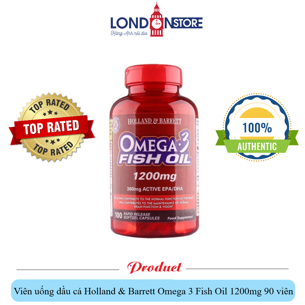 Thuốc omega 3 của Anh có tác dụng gì cho sức khỏe?
