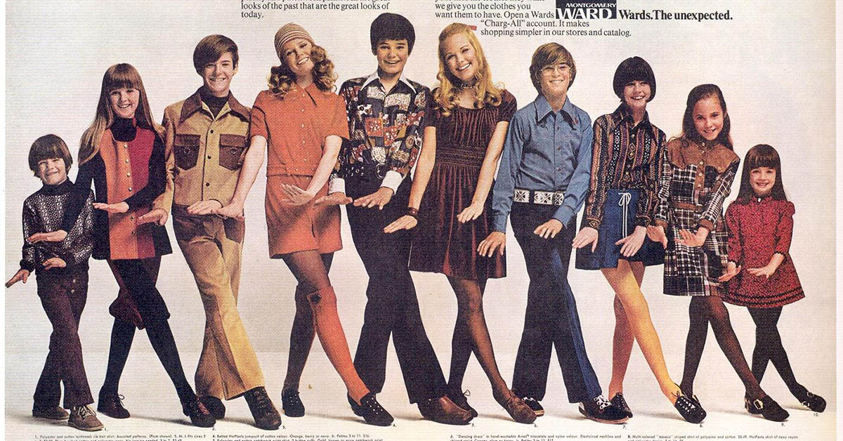 Những chiếc đầm của thập niên 70