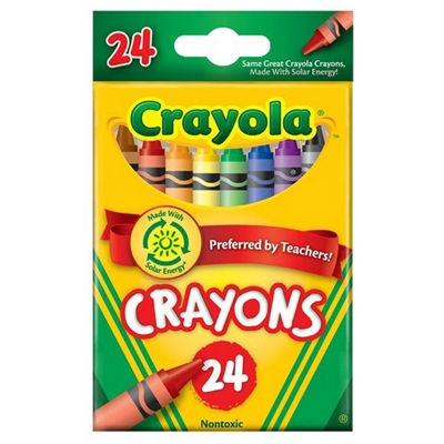 Bút sáp 24 màu - Crayola 5230243011