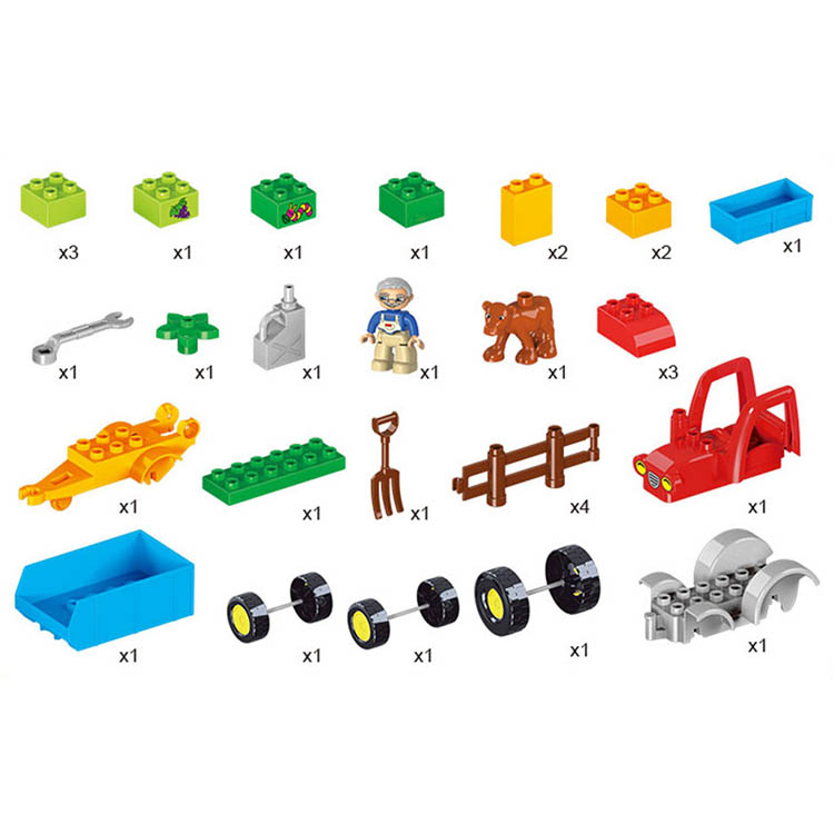 Lego Nông Trại Vui Vẻ Gorock 1006 (32 miếng)