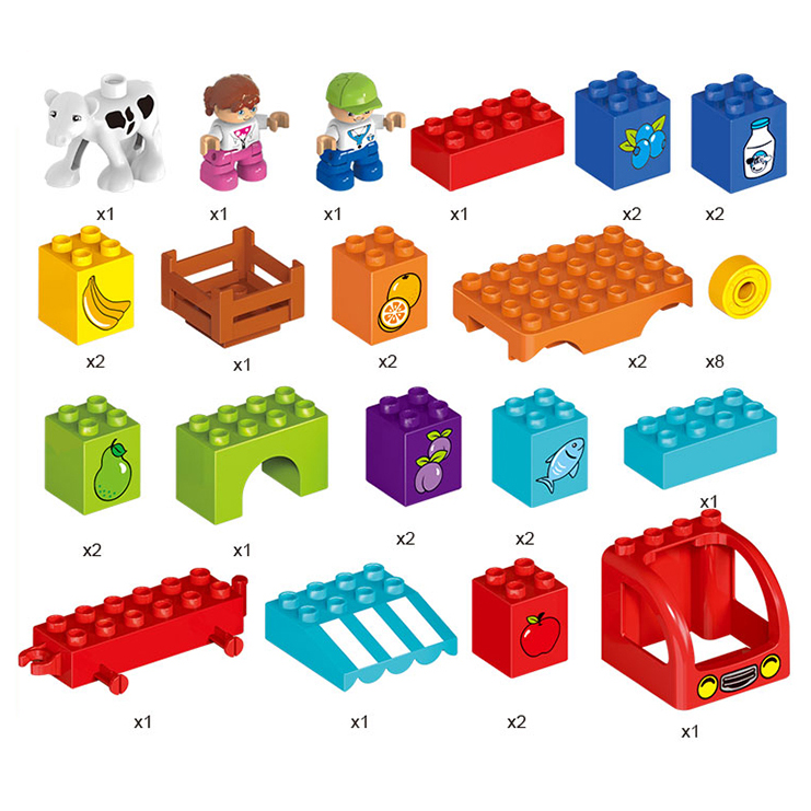 Lego Xe Tải Chở Hàng Gorock 1027 (36 miếng)