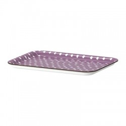 Khay Ikea- BARBAR (Tray, lilac, white)